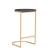 ZUO LOUIS BLACK + GOLD BAR STOOL | SET OF 2 Kitchen + Dining