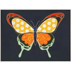 L ART "LUXE BUTTERFLY I" CANVAS ART