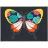 L ART "LUXE BUTTERFLY II" CANVAS ART Wall Art