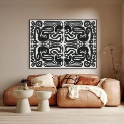 L ART Wall Art "M?URUURU" CANVAS ART