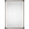 UTTERMOST MACKAI METALLIC SILVER MIRROR