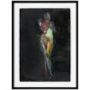 L ART "MADE WITH COLOR II" GLASS FRAMED ART Wall Art