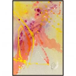 L ART "MAGNIFICENT OBSESSION II" CANVAS ART Wall Art