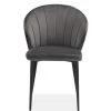 MOES MAGS CHARCOAL VELVET DINING CHAIR Kitchen + Dining