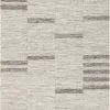 SURYA MAJI WOOL + VISCOSE FLAT RUG: ASH GREY