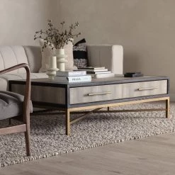 MOES Furniture MAKO SHAGREEN COFFEE TABLE