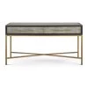 MOES MAKO SHAGREEN CONSOLE TABLE