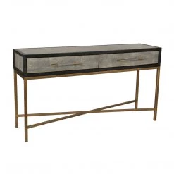 MOES MAKO SHAGREEN CONSOLE TABLE