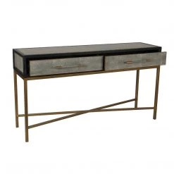 MOES MAKO SHAGREEN CONSOLE TABLE