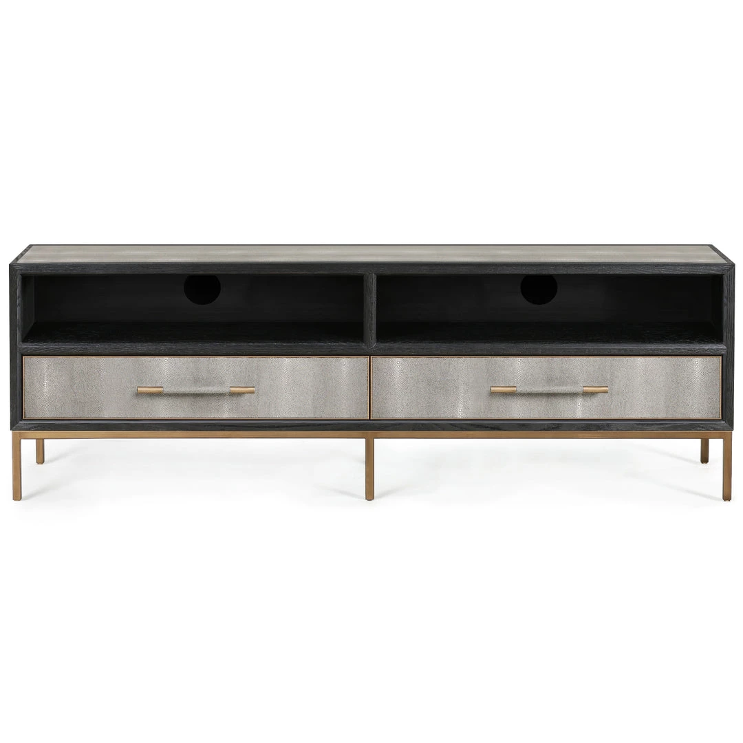 MOES MAKO SHAGREEN MEDIA CONSOLE 1 MOES MAKO SHAGREEN MEDIA CONSOLE