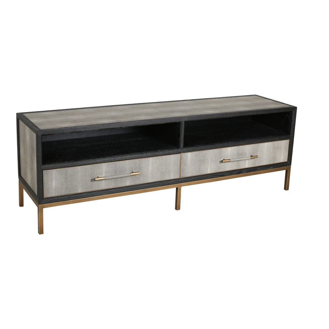 MOES MAKO SHAGREEN MEDIA CONSOLE 4 MOES MAKO SHAGREEN MEDIA CONSOLE