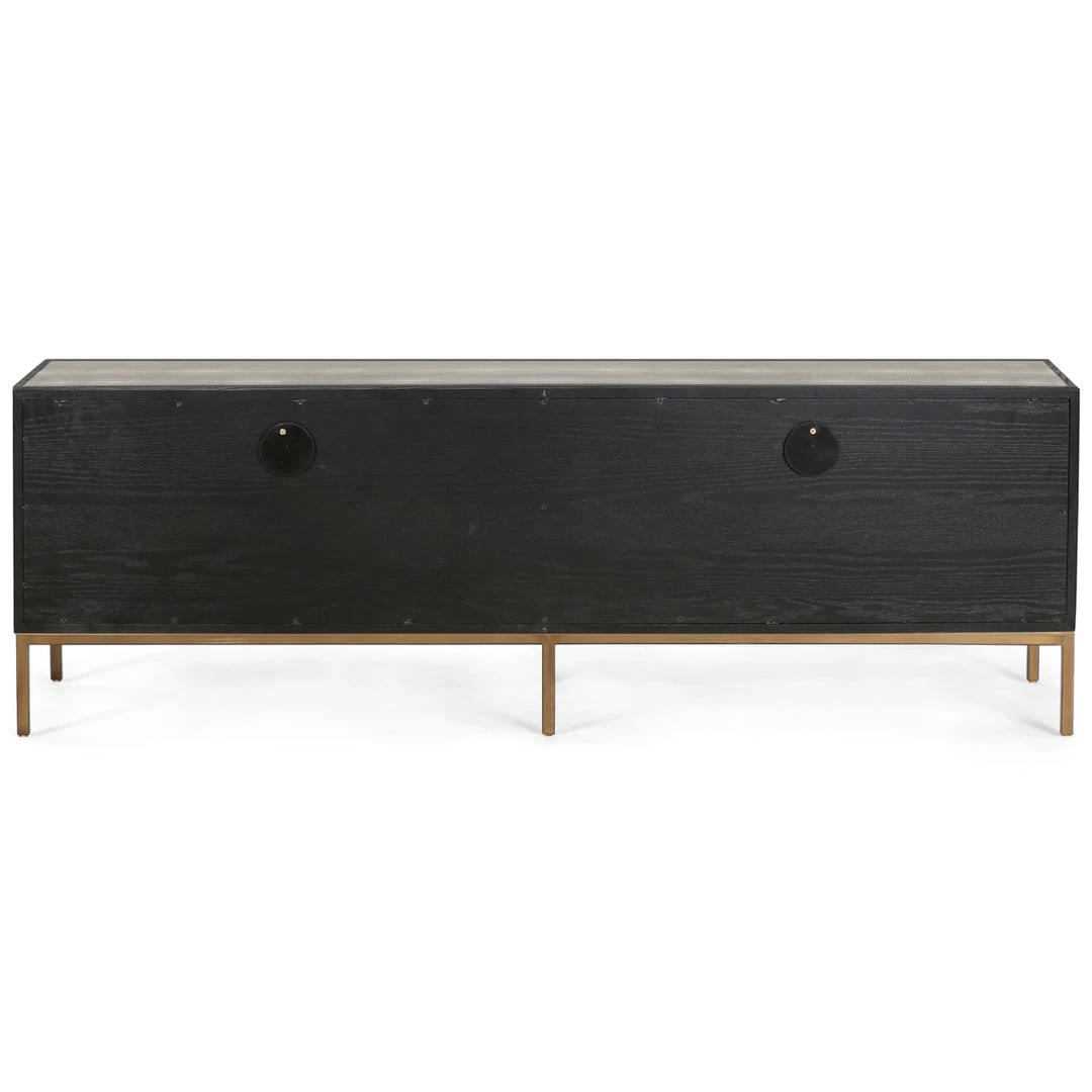MOES MAKO SHAGREEN MEDIA CONSOLE 5 MOES MAKO SHAGREEN MEDIA CONSOLE