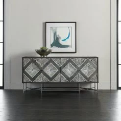 HOOKER MALIN BONE INLAY MEDIA CONSOLE CREDENZA Furniture
