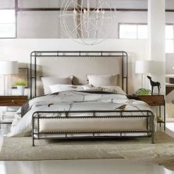 HOOKER MANCHESTER INDUSTRIAL PIPE PANEL BED Furniture