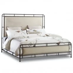 HOOKER MANCHESTER INDUSTRIAL PIPE PANEL BED Furniture