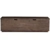 FOUR HANDS MANGO WOOD TRUNK BENCH: AGED BROWN