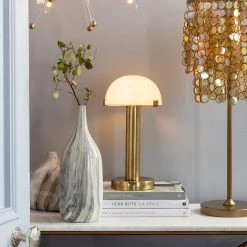 SURYA MARBLED CERAMIC VASES | SET OF 3