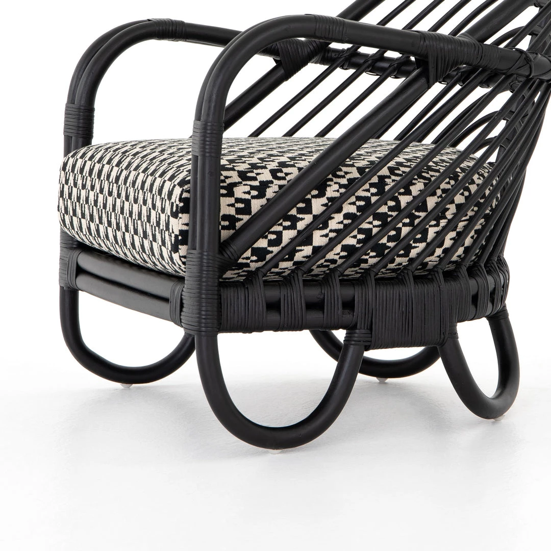 FOUR HANDS MARINA EBONY RATTAN CHAIR 5 FOUR HANDS MARINA EBONY RATTAN CHAIR