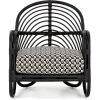 FOUR HANDS MARINA EBONY RATTAN CHAIR
