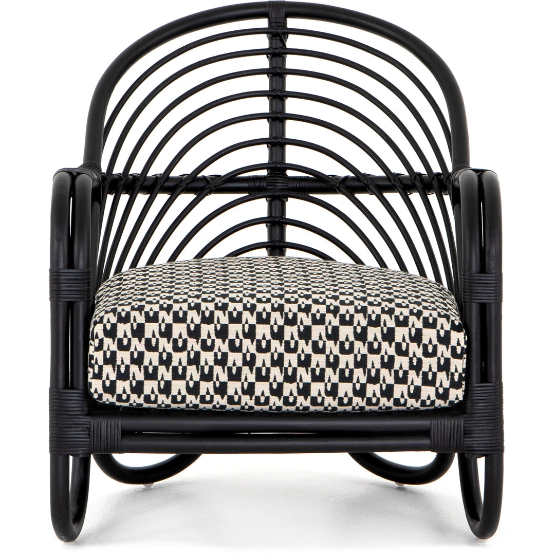 FOUR HANDS MARINA EBONY RATTAN CHAIR 1 FOUR HANDS MARINA EBONY RATTAN CHAIR