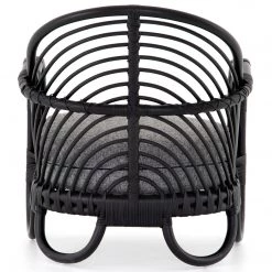FOUR HANDS MARINA EBONY RATTAN CHAIR 29 FOUR HANDS MARINA EBONY RATTAN CHAIR