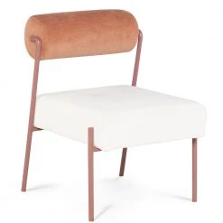 NUEVO Furniture MARNI DINING CHAIR: NECTARINE, OYSTER