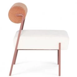NUEVO Furniture MARNI DINING CHAIR: NECTARINE, OYSTER