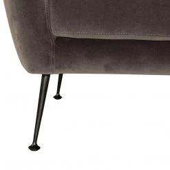 MOES Living Room MARSHALL GREY VELVET CHAIR