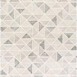 SURYA PRESTON WOOL RUG: IVORY, GRAY, BEIGE