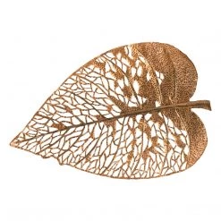PHILLIPS COLLECTION Wall Sculptures + Decor COPPER BIRCH LEAF WALL DECOR