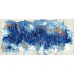 L ART Wall Art "MEETING AT THE SEA" CANVAS ART