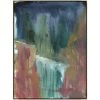 L ART "MELTED RAINBOW" CANVAS ART