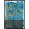 L ART "MERCURIAL BLUE" CANVAS ART Wall Art