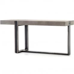 FOUR HANDS Furniture MERCURY CONCRETE CONSOLE TABLE
