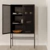 MOES Furniture MESH METAL INDUSTRIAL CABINET