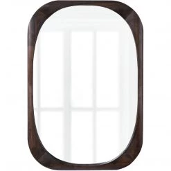 UTTERMOST Mirrors MID-CENTURY WALNUT WOOD MIRROR