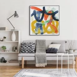 UTTERMOST Wall Art "MIDTOWN GRAFFITI" FRAMED ART PRINT