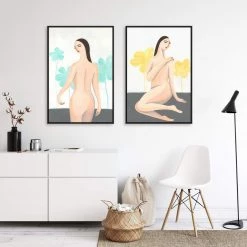 L ART "MIGNON COMME TOI" CANVAS ART Wall Art