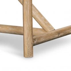 FOUR HANDS MIKA WHITEWASHED OAK DINING TABLE Furniture