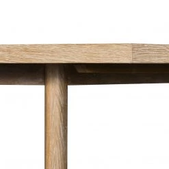 FOUR HANDS MIKA WHITEWASHED OAK DINING TABLE Furniture