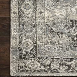 LOLOI MIKA 01 INDOOR-OUTDOOR RUG: GREY, PALE BLUE