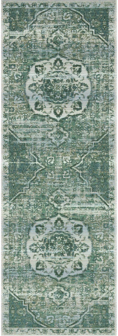 LOLOI MIKA 06 INDOOR-OUTDOOR RUG: GREEN, MIST 4 LOLOI MIKA 06 INDOOR-OUTDOOR RUG: GREEN, MIST