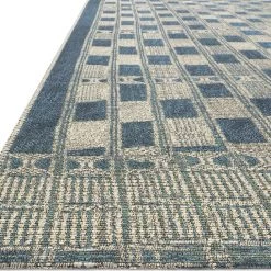 LOLOI MIKA 08 INDOOR-OUTDOOR RUG: BLUE