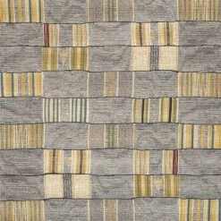 LOLOI MIKA 10 INDOOR-OUTDOOR RUG: GRANITE, YELLOW MULTI