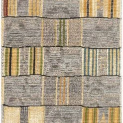 LOLOI MIKA 10 INDOOR-OUTDOOR RUG: GRANITE, YELLOW MULTI