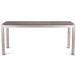 ZUO THE MINIMALIST 6' OUTDOOR DINING TABLE