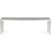 ZUO THE MINIMALIST 5' OUTDOOR DINING BENCH