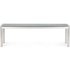 ZUO THE MINIMALIST 5' OUTDOOR DINING BENCH