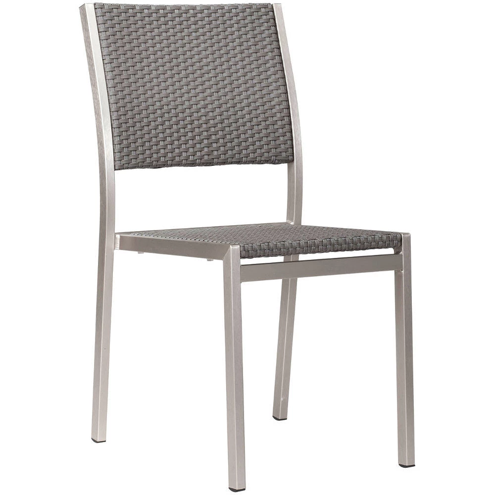 ZUO THE MINIMALIST OUTDOOR DINING SIDE CHAIR | SET OF 2 1 ZUO THE MINIMALIST OUTDOOR DINING SIDE CHAIR | SET OF 2