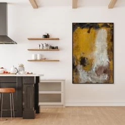 L ART MIXED MAIZE CANVAS ART Wall Art